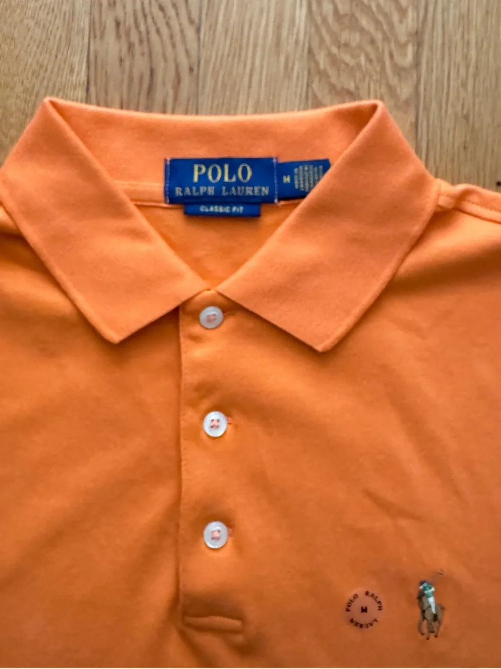 Ralph Lauren Orange Classic Polo Shirt